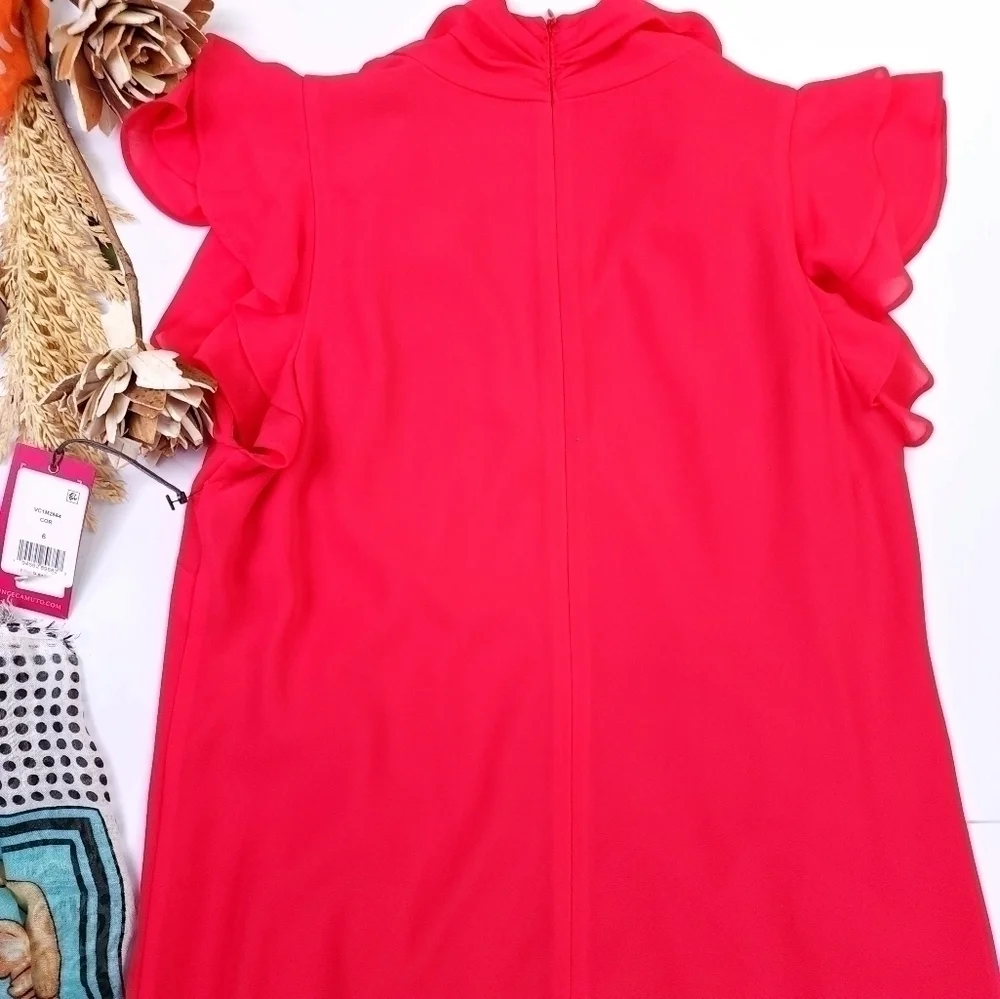 New Vince Camuto Pink Dress Sz 6 - Picture 9 of 10